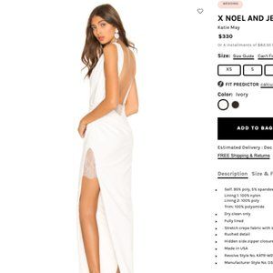 X NOEL AND JEAN The Unexpected Gown, Revolve, Katie May